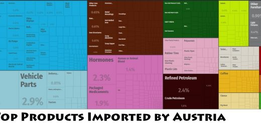 Top Products Imported by Austria
