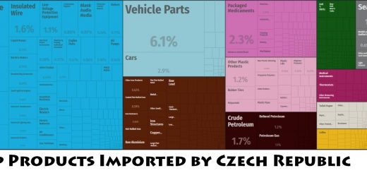 Top Products Imported by Czech Republic