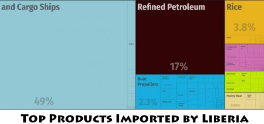 Top Products Imported by Liberia