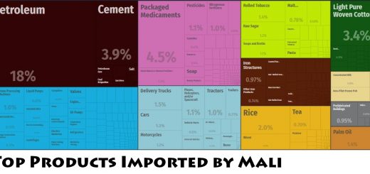 Top Products Imported by Mali