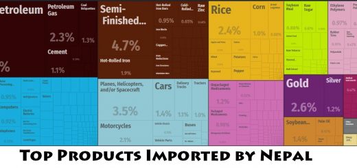Top Products Imported by Nepal