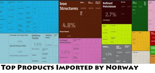 Top Products Imported by Norway