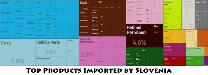 Top Products Imported by Slovenia
