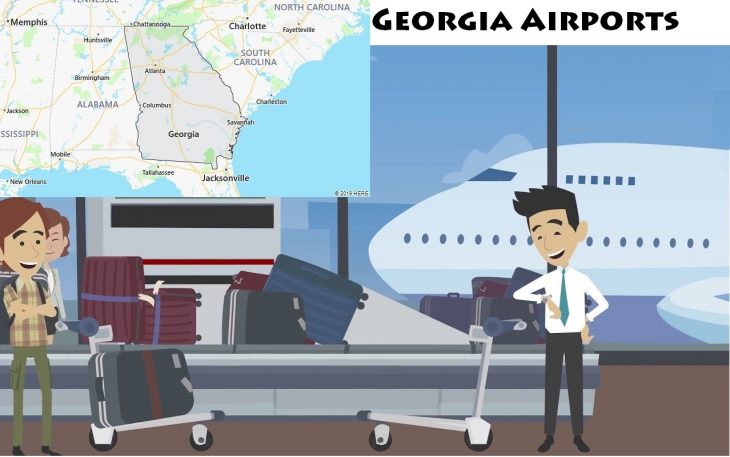 Airports in Georgia, USA
