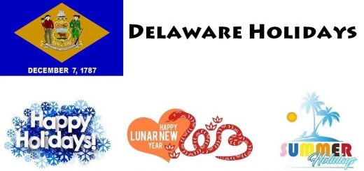Holidays in Delaware