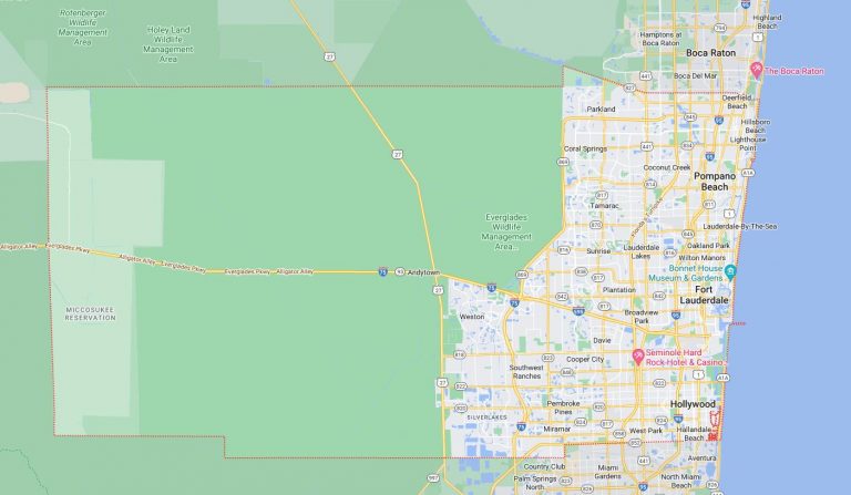 Cities and Towns in Broward County, Florida – Countryaah.com