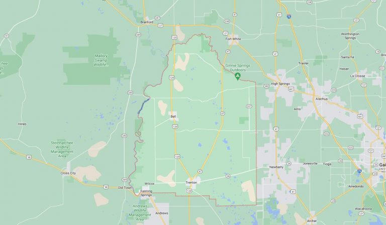 Cities And Towns In Gilchrist County Florida 6173