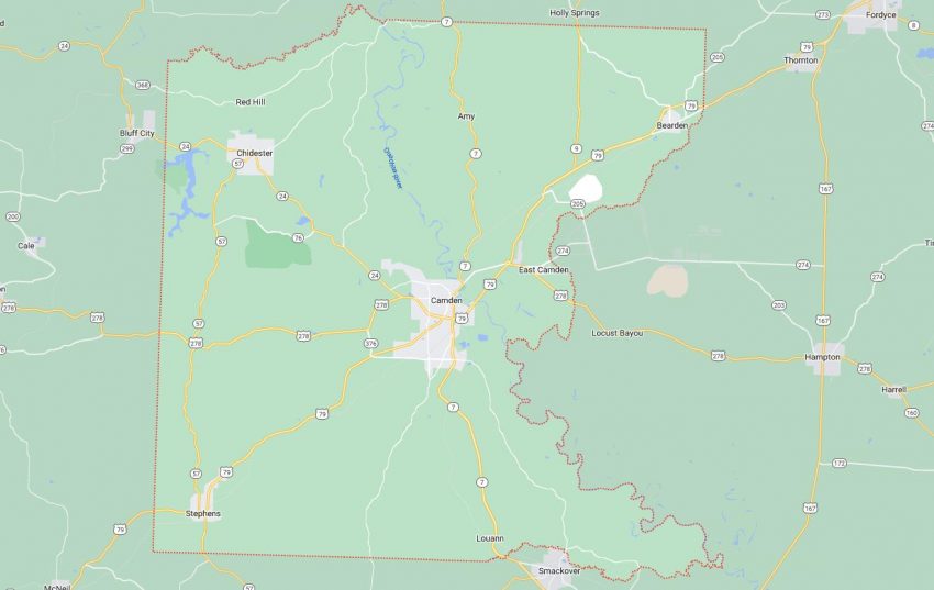 Cities and Towns in Ouachita County, Arkansas