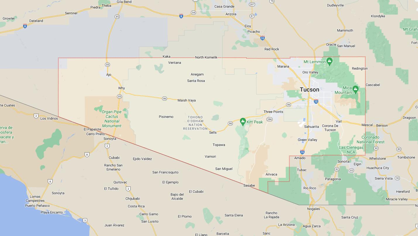 Cities and Towns in Pima County, Arizona