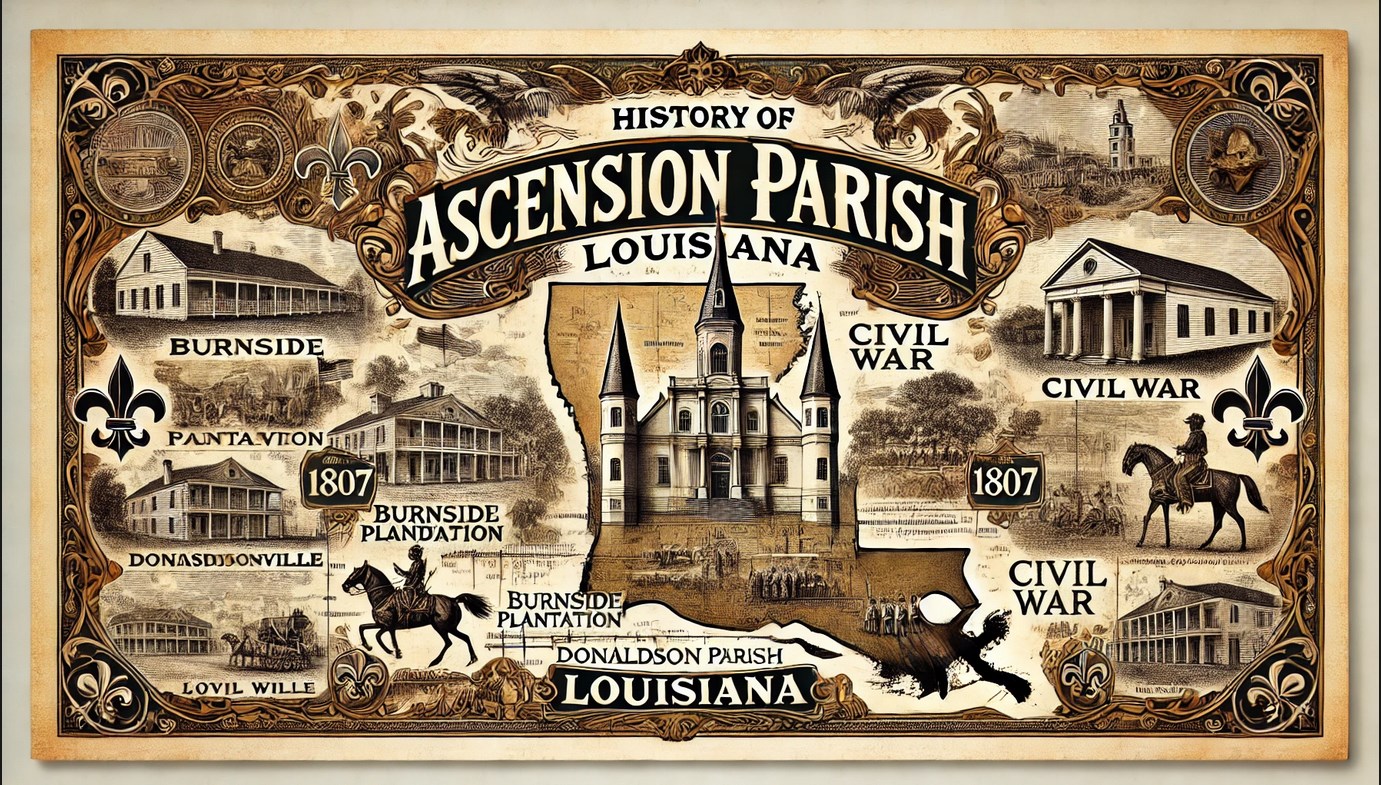 History of Ascension Parish, Louisiana – Countryaah.com